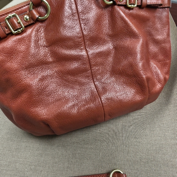 Coach Rust colored Leather Shoulder Bag. Excellent condition. - Picture 8 of 11